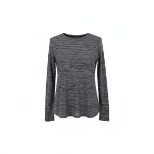 Ellen Tracy Tunic Hi-Lo Stretch Knit Sweater S